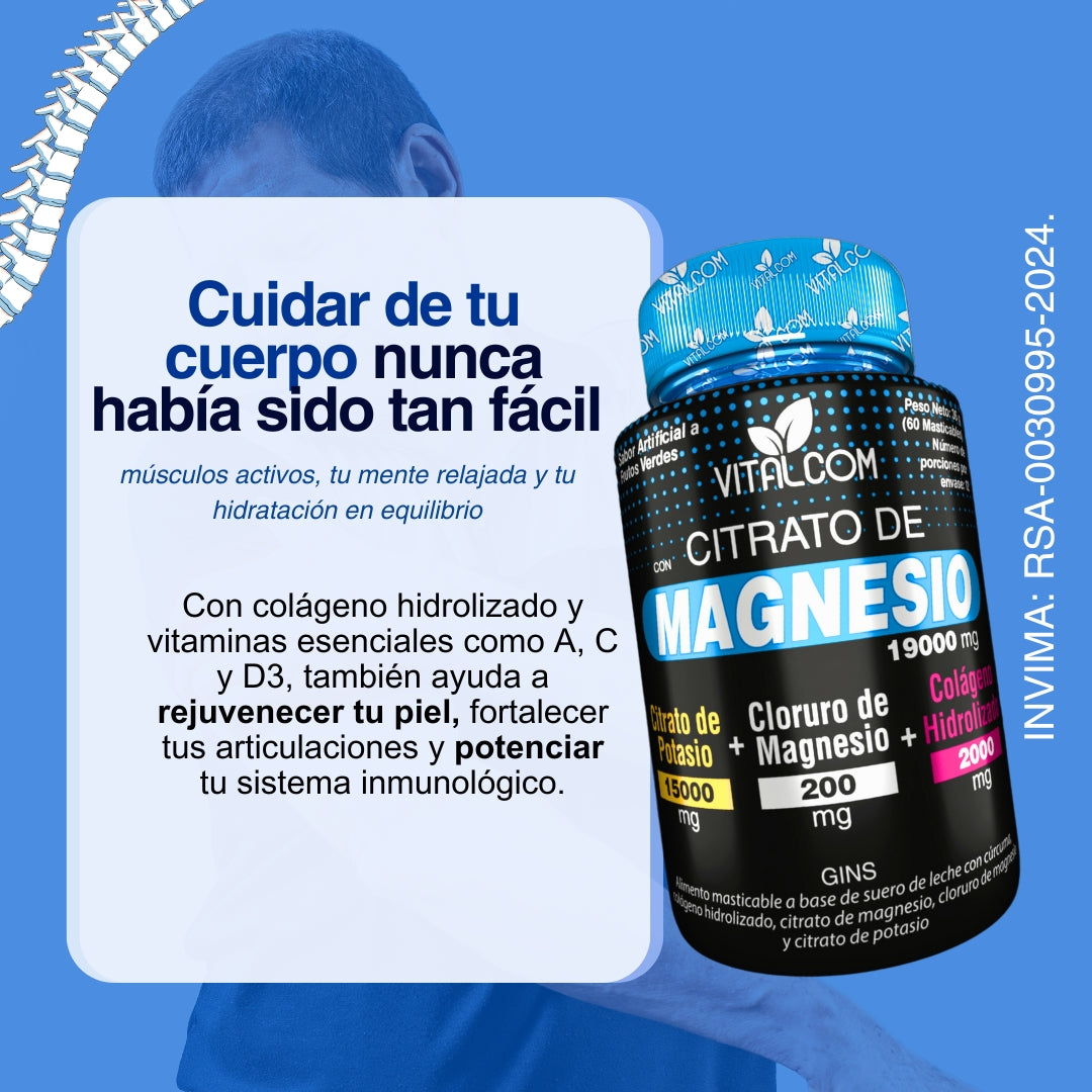 Citrato de Magnesio | Vitalcom