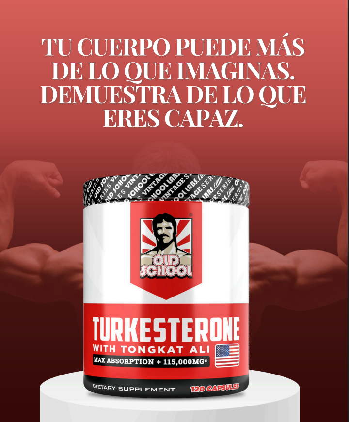 Turkesterona Premium con Tongkat Ali x120